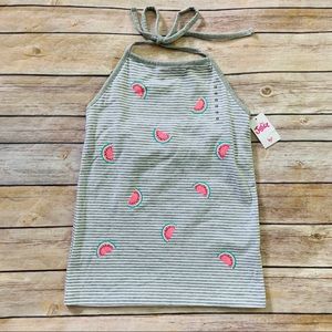NWT Justice Watermelon Tank Top